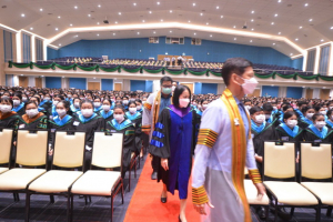 มรท. จัดซ้อมใหญ่พิธีรับพระราชทานปริญญาบัตร ประจำปี 2565