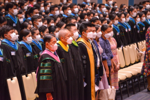 มรท. จัดซ้อมใหญ่พิธีรับพระราชทานปริญญาบัตร ประจำปี 2565