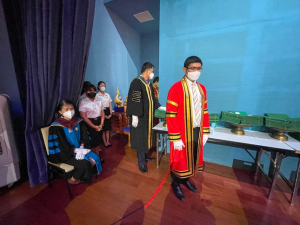 มรท. จัดซ้อมใหญ่พิธีรับพระราชทานปริญญาบัตร ประจำปี 2565
