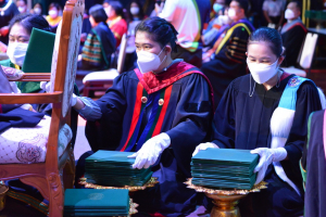 มรท. จัดซ้อมใหญ่พิธีรับพระราชทานปริญญาบัตร ประจำปี 2565