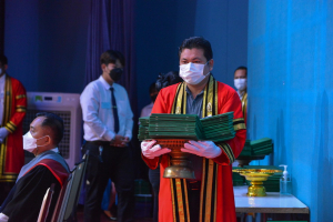 มรท. จัดซ้อมใหญ่พิธีรับพระราชทานปริญญาบัตร ประจำปี 2565
