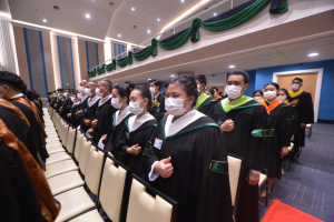 มรท. จัดซ้อมใหญ่พิธีรับพระราชทานปริญญาบัตร ประจำปี 2565