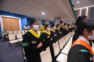 มรท. จัดซ้อมใหญ่พิธีรับพระราชทานปริญญาบัตร ประจำปี 2565
