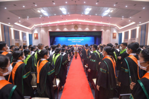 มรท. จัดซ้อมใหญ่พิธีรับพระราชทานปริญญาบัตร ประจำปี 2565