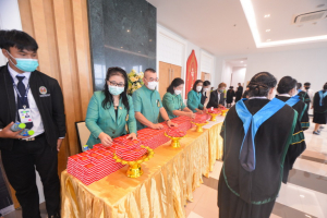 มรท. จัดซ้อมใหญ่พิธีรับพระราชทานปริญญาบัตร ประจำปี 2565