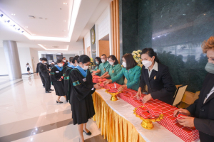 มรท. จัดซ้อมใหญ่พิธีรับพระราชทานปริญญาบัตร ประจำปี 2565