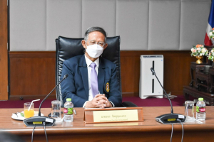 อุปนายกสภา มรท. และผู้บริหาร มรท. ร่วมการประชุมกำหนดแนวทาง แผนงาน/โครงการ ในการสนับสนุนการดำเนินการตามยุทธศาสตร์ร่วมของมหาวิทยาลัยราชภัฏ