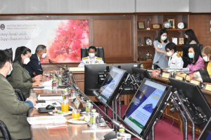 อุปนายกสภา มรท. และผู้บริหาร มรท. ร่วมการประชุมกำหนดแนวทาง แผนงาน/โครงการ ในการสนับสนุนการดำเนินการตามยุทธศาสตร์ร่วมของมหาวิทยาลัยราชภัฏ