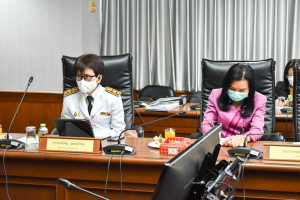 อุปนายกสภา มรท. และผู้บริหาร มรท. ร่วมการประชุมกำหนดแนวทาง แผนงาน/โครงการ ในการสนับสนุนการดำเนินการตามยุทธศาสตร์ร่วมของมหาวิทยาลัยราชภัฏ