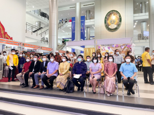 มรท. จัดบูธแสดงผลงานพัฒนาท้องถิ่น มรท. ประจำปี 2565 ในงานมหกรรม 102 ปี มหาวิทยาลัยราชภัฏเทพสตรี
