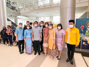 มรท. จัดบูธแสดงผลงานพัฒนาท้องถิ่น มรท. ประจำปี 2565 ในงานมหกรรม 102 ปี มหาวิทยาลัยราชภัฏเทพสตรี