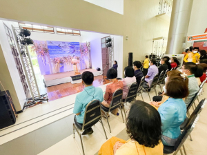 มรท. จัดบูธแสดงผลงานพัฒนาท้องถิ่น มรท. ประจำปี 2565 ในงานมหกรรม 102 ปี มหาวิทยาลัยราชภัฏเทพสตรี
