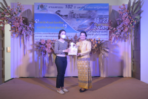 มรท. จัดบูธแสดงผลงานพัฒนาท้องถิ่น มรท. ประจำปี 2565 ในงานมหกรรม 102 ปี มหาวิทยาลัยราชภัฏเทพสตรี