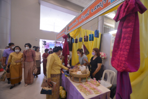 มรท. จัดบูธแสดงผลงานพัฒนาท้องถิ่น มรท. ประจำปี 2565 ในงานมหกรรม 102 ปี มหาวิทยาลัยราชภัฏเทพสตรี