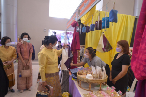 มรท. จัดบูธแสดงผลงานพัฒนาท้องถิ่น มรท. ประจำปี 2565 ในงานมหกรรม 102 ปี มหาวิทยาลัยราชภัฏเทพสตรี