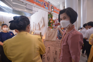 มรท. จัดบูธแสดงผลงานพัฒนาท้องถิ่น มรท. ประจำปี 2565 ในงานมหกรรม 102 ปี มหาวิทยาลัยราชภัฏเทพสตรี