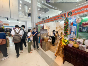 มรท. จัดบูธแสดงผลงานพัฒนาท้องถิ่น มรท. ประจำปี 2565 ในงานมหกรรม 102 ปี มหาวิทยาลัยราชภัฏเทพสตรี
