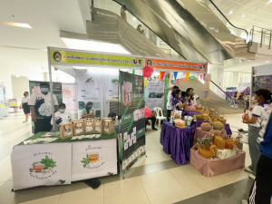 มรท. จัดบูธแสดงผลงานพัฒนาท้องถิ่น มรท. ประจำปี 2565 ในงานมหกรรม 102 ปี มหาวิทยาลัยราชภัฏเทพสตรี