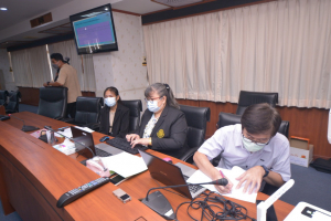การประชุมคณะทำงานแผนการบริหารและการพัฒนาบุคลากร มรท. ครั้งที่ 1/65