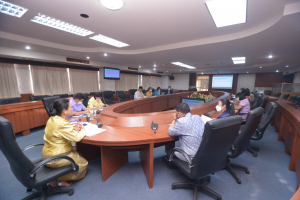 การประชุมคณะทำงานแผนการบริหารและการพัฒนาบุคลากร มรท. ครั้งที่ 1/65