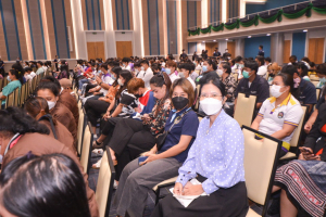มรท. จัดนำเสนอผลงานด้านการพัฒนาท้องถิ่นฯ และพิธีมอบรางวัล งานมหกรรม 102 ปี มหาวิทยาลัยราชภัฏเทพสตรี