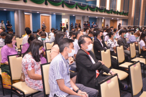 มรท. จัดนำเสนอผลงานด้านการพัฒนาท้องถิ่นฯ และพิธีมอบรางวัล งานมหกรรม 102 ปี มหาวิทยาลัยราชภัฏเทพสตรี