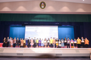มรท. จัดนำเสนอผลงานด้านการพัฒนาท้องถิ่นฯ และพิธีมอบรางวัล งานมหกรรม 102 ปี มหาวิทยาลัยราชภัฏเทพสตรี