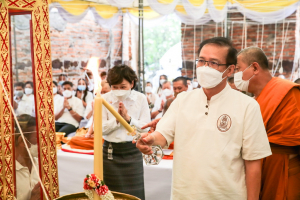 ผู้บริหาร มรท. ร่วมพิธีพุทธาภิเษก เหรียญพระพุทธลวบุรารักษ์