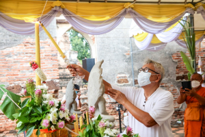 ผู้บริหาร มรท. ร่วมพิธีพุทธาภิเษก เหรียญพระพุทธลวบุรารักษ์