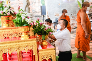 ผู้บริหาร มรท. ร่วมพิธีพุทธาภิเษก เหรียญพระพุทธลวบุรารักษ์