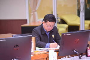 การประชุม คกก.นโยบายและแผนเพื่อการพัฒนามหาวิทยาลัย ครั้งที่ 7/65