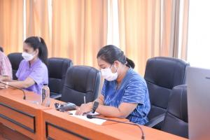 มรท. เข้าร่วมการประชุมชี้แจงการรับสมัครผู้ประกอบการ OTOP เข้าร่วมโครงการพัฒนาผลิตภัณฑ์สินค้าชุมชนฯ ปีงบประมาณ พ.ศ.2566