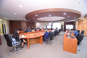 มรท. เข้าร่วมการประชุมชี้แจงการรับสมัครผู้ประกอบการ OTOP เข้าร่วมโครงการพัฒนาผลิตภัณฑ์สินค้าชุมชนฯ ปีงบประมาณ พ.ศ.2566