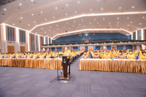 ผู้บริหาร มรท. ร่วมฟังการบรรยาย ชาติไทยและสถาบันหลักของชาติ