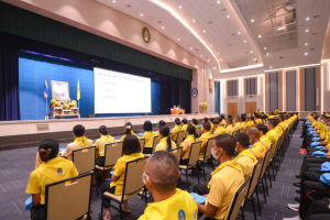 ผู้บริหาร มรท. ร่วมฟังการบรรยาย ชาติไทยและสถาบันหลักของชาติ