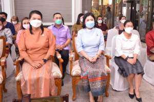 สำนักศิลปะและวัฒนธรรมจัดพิธีทำบุญทอดผ้าป่าข้าวสารอาหารแห้งช่วยเหลือผู้ประสบอุทกภัย และผู้ยากไร้ในจังหวัดลพบุรี