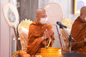 สำนักศิลปะและวัฒนธรรมจัดพิธีทำบุญทอดผ้าป่าข้าวสารอาหารแห้งช่วยเหลือผู้ประสบอุทกภัย และผู้ยากไร้ในจังหวัดลพบุรี