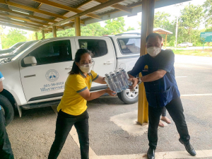 สำนักศิลปะและวัฒนธรรมจัดพิธีทำบุญทอดผ้าป่าข้าวสารอาหารแห้งช่วยเหลือผู้ประสบอุทกภัย และผู้ยากไร้ในจังหวัดลพบุรี