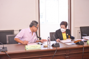 การประชุม คกก.ส่งเสริมกิจการมหาวิทยาลัย ครั้งที่ 10/65