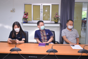 คณะเทคโนโลยีอุตสาหกรรมประชุมปิดภาคเรียน 1/65 และเตรียมความพร้อมเปิดภาคเรียน 2/65