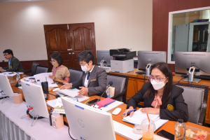 การประชุม คกก.ติดตาม ตรวจสอบฯ ครั้งที่ 12/65