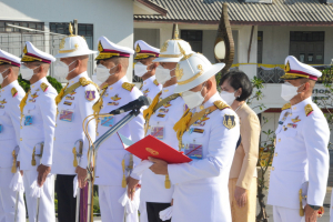 ผู้แทน มรท. ร่วมพิธีวันคล้ายวันสวรรคต รัชกาลที่ 9 ณ ศูนย์การทหารปืนใหญ่