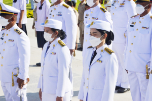 ผู้แทน มรท. ร่วมพิธีวันคล้ายวันสวรรคต รัชกาลที่ 9 ณ ศูนย์การทหารปืนใหญ่