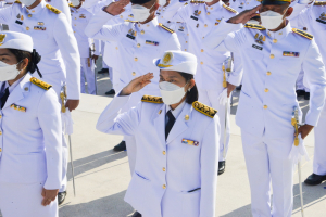 ผู้แทน มรท. ร่วมพิธีวันคล้ายวันสวรรคต รัชกาลที่ 9 ณ ศูนย์การทหารปืนใหญ่