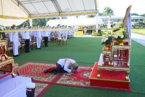 ผู้แทน มรท. ร่วมพิธีวันคล้ายวันสวรรคต รัชกาลที่ 9 ณ ศูนย์การทหารปืนใหญ่