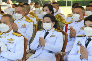 ผู้แทน มรท. ร่วมพิธีวันคล้ายวันสวรรคต รัชกาลที่ 9 ณ ศูนย์การทหารปืนใหญ่