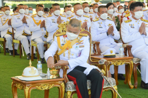 ผู้แทน มรท. ร่วมพิธีวันคล้ายวันสวรรคต รัชกาลที่ 9 ณ ศูนย์การทหารปืนใหญ่