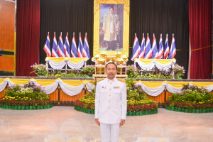 ผู้แทน มรท.ร่วมพิธีน้อมรำลึกในพระมหากรุณาธิคุณเนื่องในวันคล้ายวันสวรรคต รัชกาลที่ 9 ณ ศาลาประชาคมเทศบาลเมืองลพบุรี