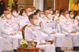 ผู้แทน มรท.ร่วมพิธีน้อมรำลึกในพระมหากรุณาธิคุณเนื่องในวันคล้ายวันสวรรคต รัชกาลที่ 9 ณ ศาลาประชาคมเทศบาลเมืองลพบุรี