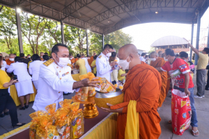 ผู้แทน มรท.ร่วมพิธีน้อมรำลึกในพระมหากรุณาธิคุณเนื่องในวันคล้ายวันสวรรคต รัชกาลที่ 9 ณ ศาลาประชาคมเทศบาลเมืองลพบุรี
